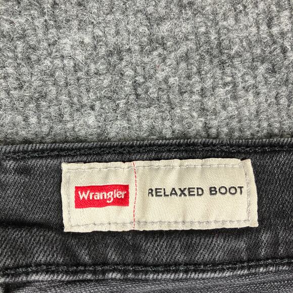 Wrangler Men's Bootcut Jeans - Dark Gray - Picture 6 of 10